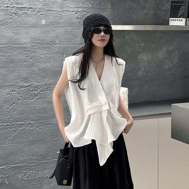 Street Fashion Trends 2026 - Nueva Camiseta sin Mangas de Diseño