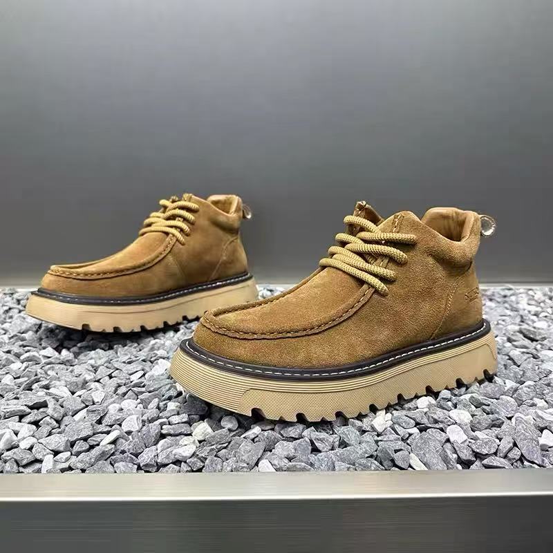 Street Fashion Designer - Botas de plataforma para hombre de