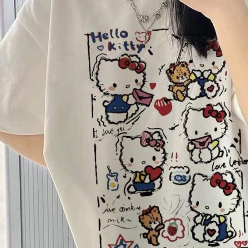 Street For Fashion - Camiseta de Verano de Manga Corta