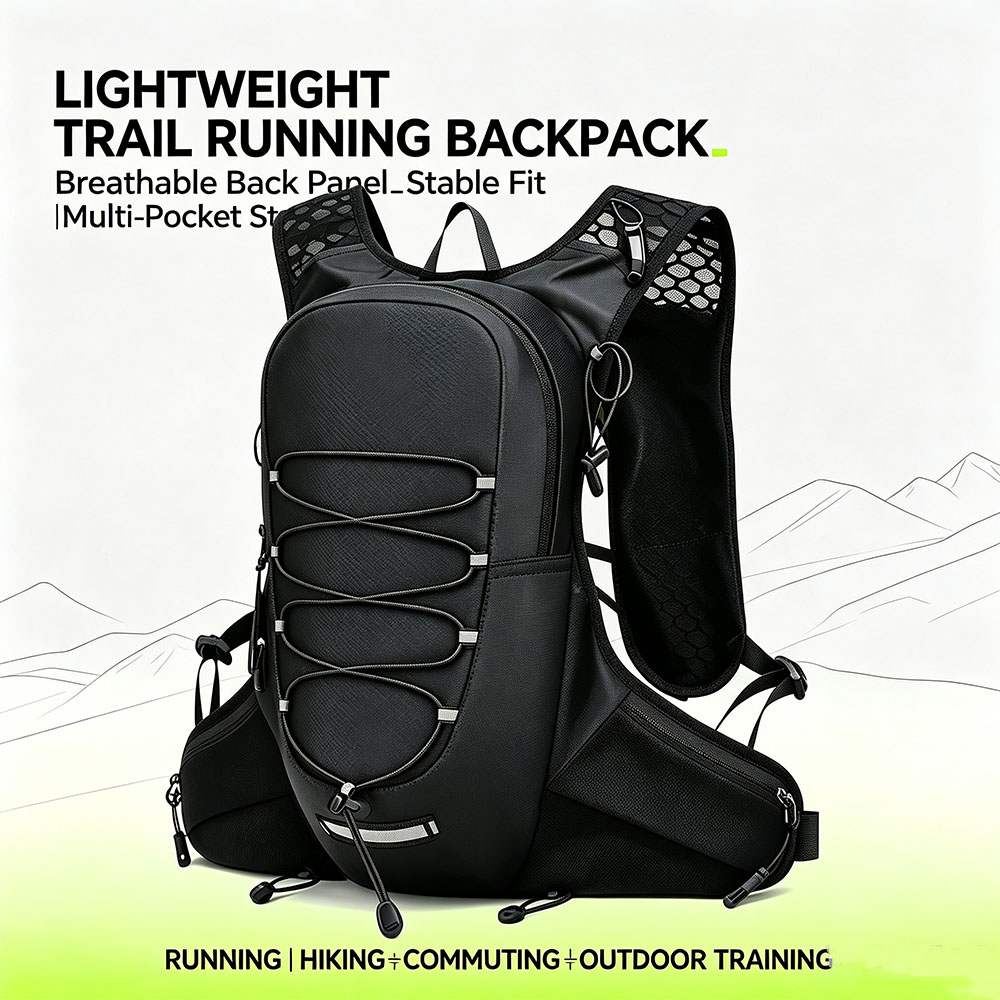 Mochila de hidratación para co - Reflective Jacket Running reseña y precio