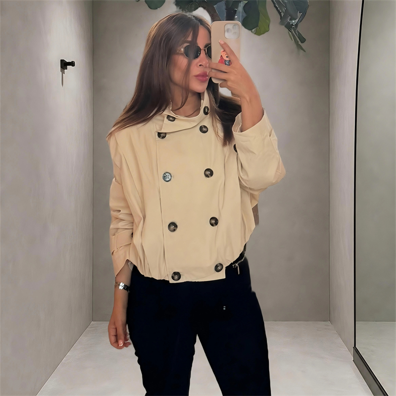 Chaqueta Corta Plisada para Mu - Street Fashion Trends 2026 reseña y precio