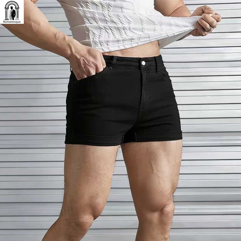 Shorts de Mezclilla Blancos Aj - Street Fashion Jeans Men reseña y precio