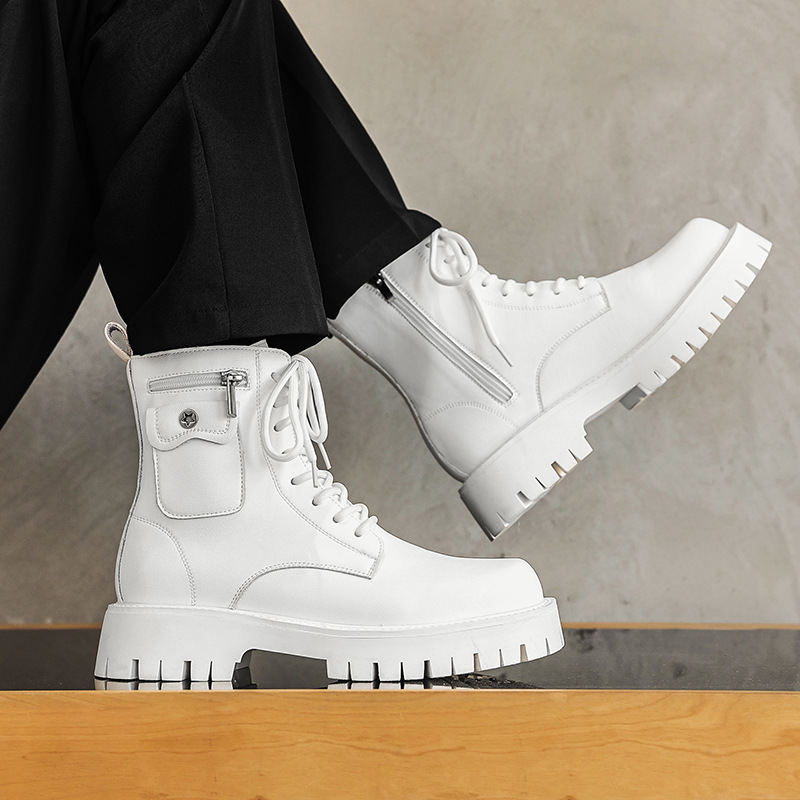2025 tendencia hombres botas z - Street Fashion Punk reseña y precio