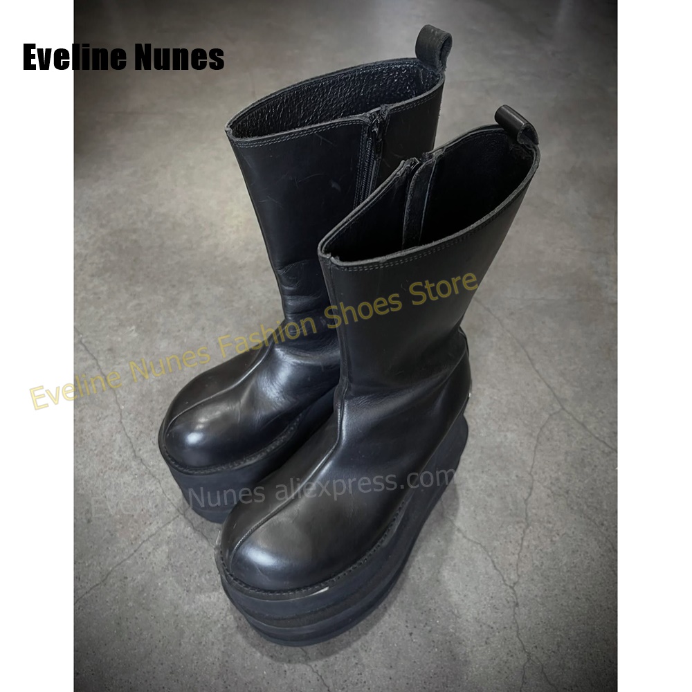 Botas de media caña con plataf - Street Fashion Punk reseña y precio