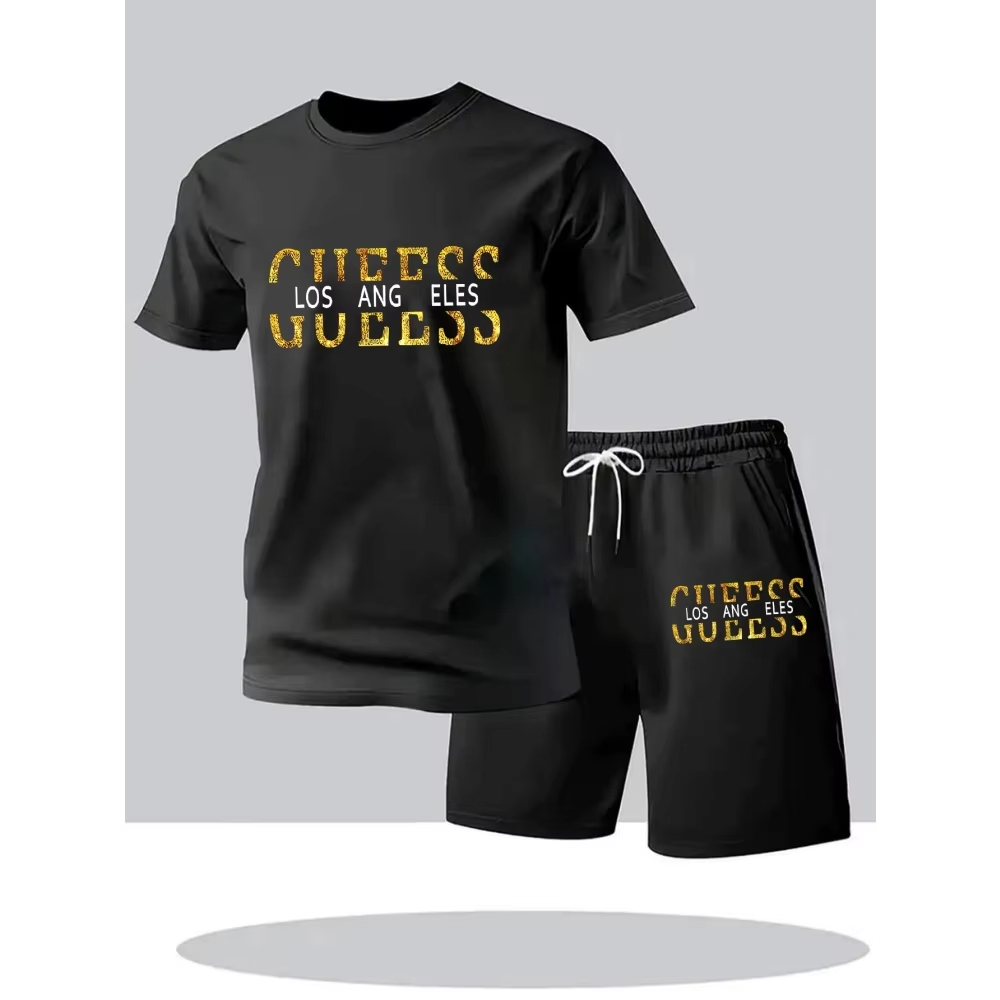 Conjunto de Camiseta de Manga  - Street Fashion Hot reseña y precio