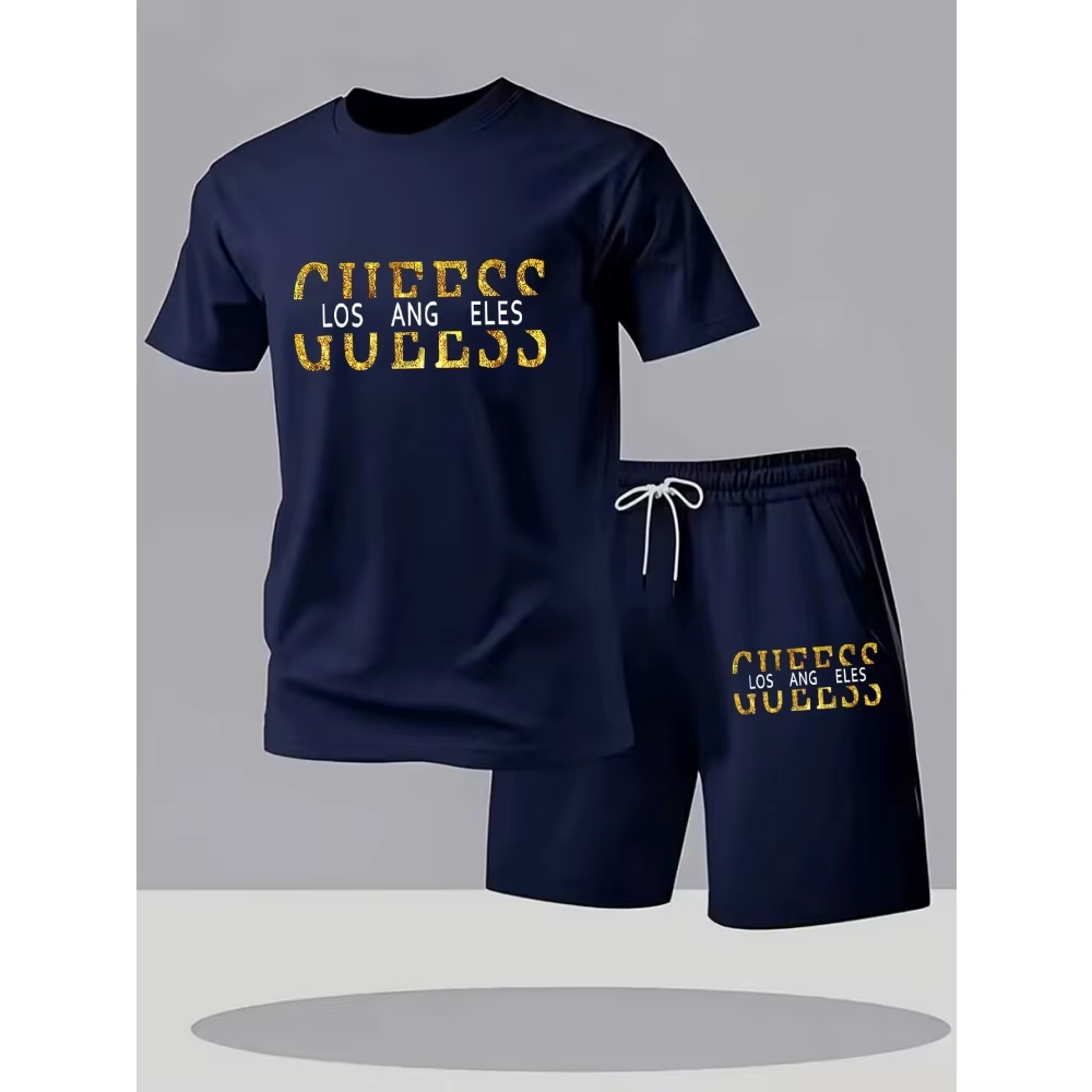 Conjunto de Camiseta de Manga  - Street Fashion Hot reseña y precio