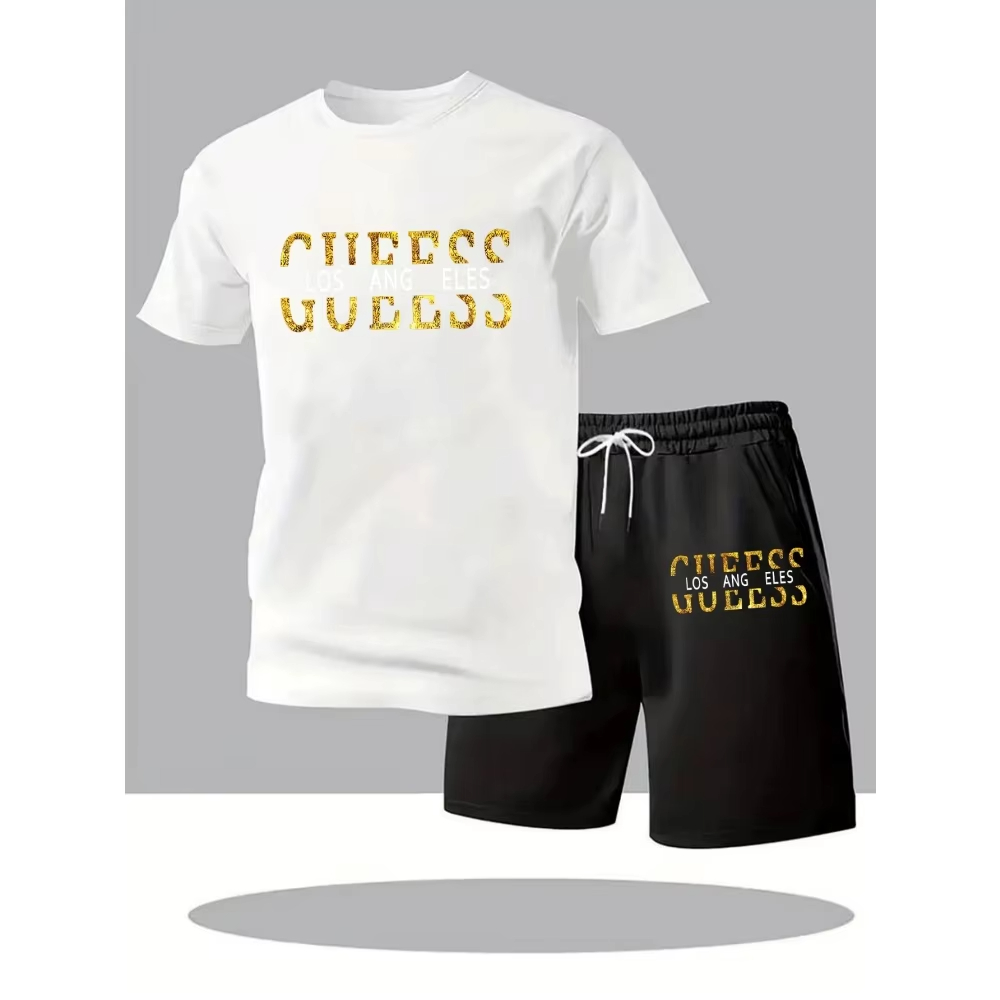 Conjunto de Camiseta de Manga  - Street Fashion Hot reseña y precio