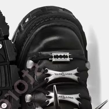 Zapatillas de plataforma gótic - Street Fashion Y2K reseña y precio