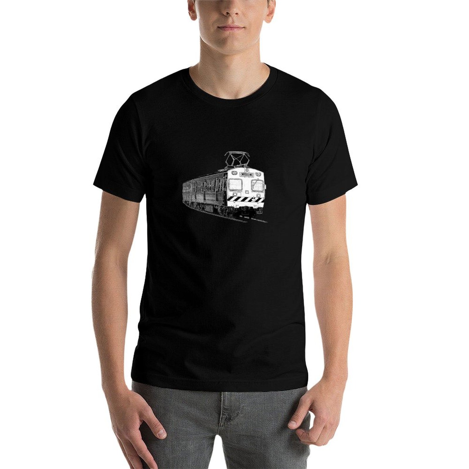 Camiseta de tren Hitachi de Me - Street Fashion Melbourne reseña y precio