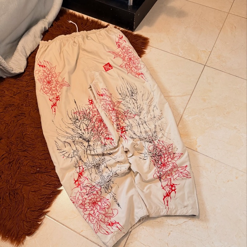 Pantalones Cargo de pierna anc - Street Fashion Of Japan reseña y precio