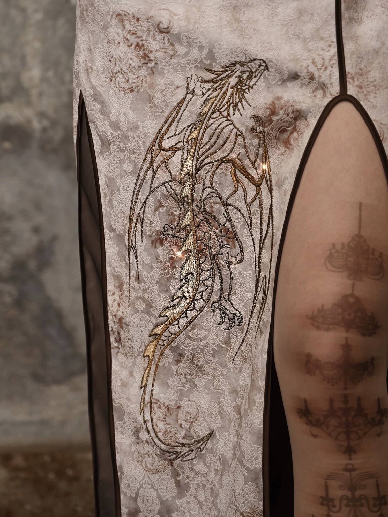 Vestido Cheongsam Steampunk co - Street Fashion Punk reseña y precio