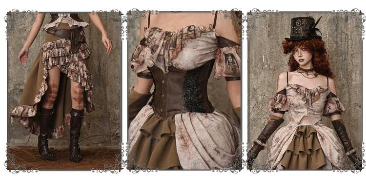 Vestido Cheongsam Steampunk co - Street Fashion Punk reseña y precio