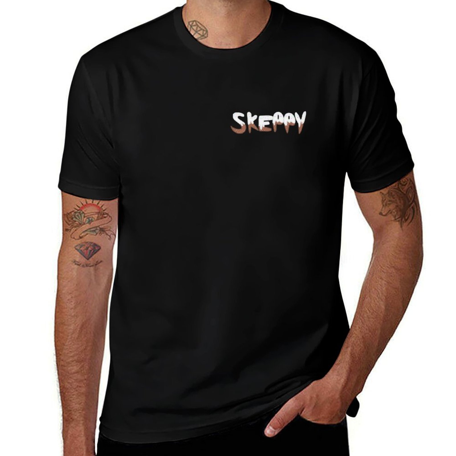 Camiseta Skeppy (nombre) con e - Street Fashion Name reseña y precio