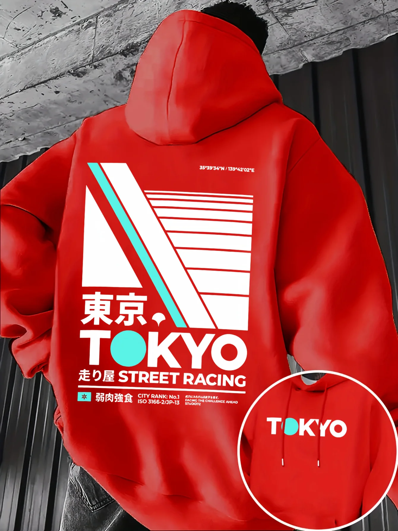 Sudadera con Capucha para Homb - Street Fashion Tokyo reseña y precio
