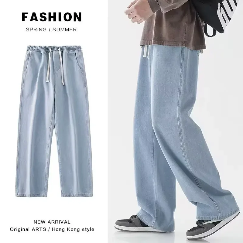 Pantalones Vaqueros Holgados d - Street Fashion Jeans Men reseña y precio
